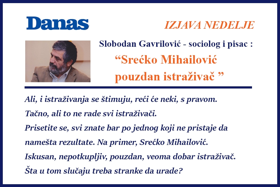 Isterati opoziciju na čistac