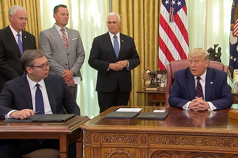 Vučićevih 15 minuta sa Trampom - novo političko vreme