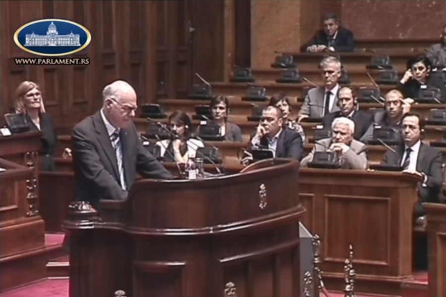 Govor Norberta Lamerta predsednika Bundestaga u Narodnoj skupštini