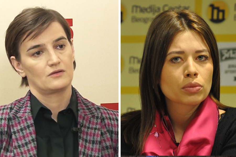 Ana Brnabić i Irena Vujović – dva lica SNS