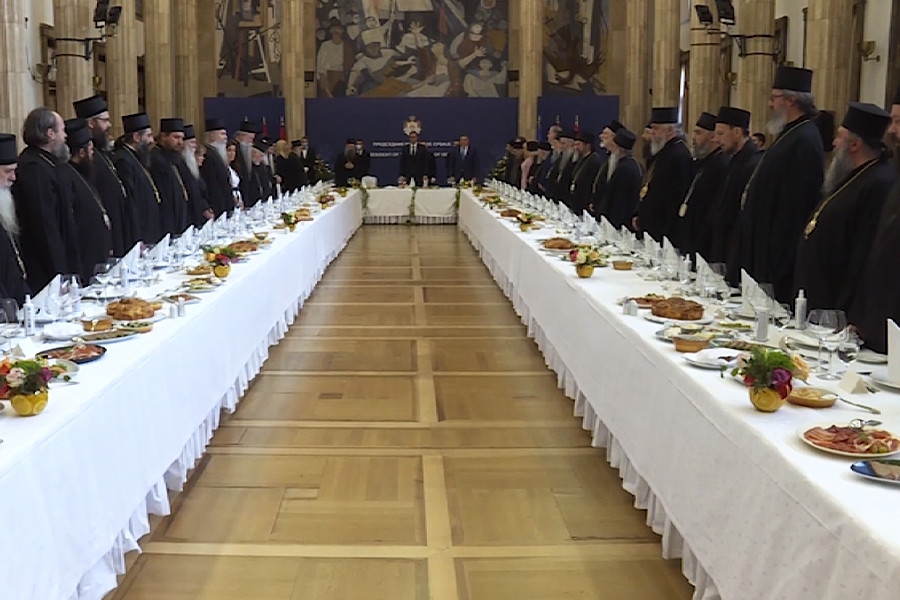 Na ručku kod Vučića