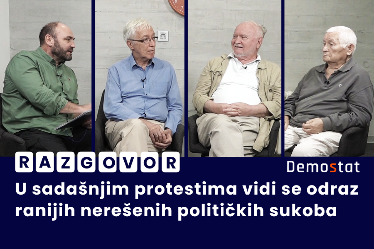 U sadašnjim protestima vidi se odraz ranijih nerešenih političkih sukoba