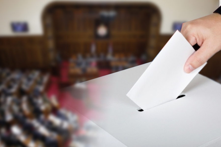 Političko "venčanje" Maje i Boška u Skupštini Srbije