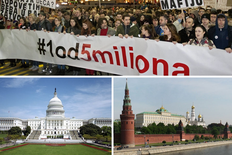 Protesti i geostrateška pozicija Srbije