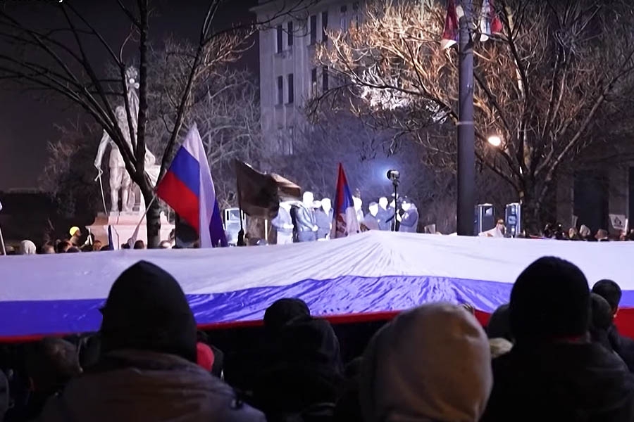 Početak rušenja kulta Vladimira Putina u Srbiji