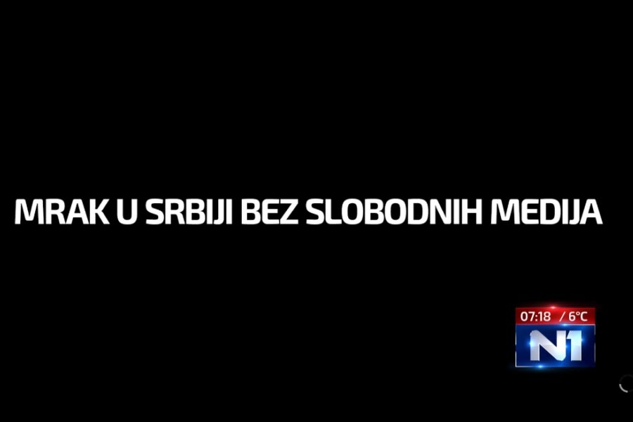 Televizije N1 i Nova S prekinule emitovanje programa u Srbiji