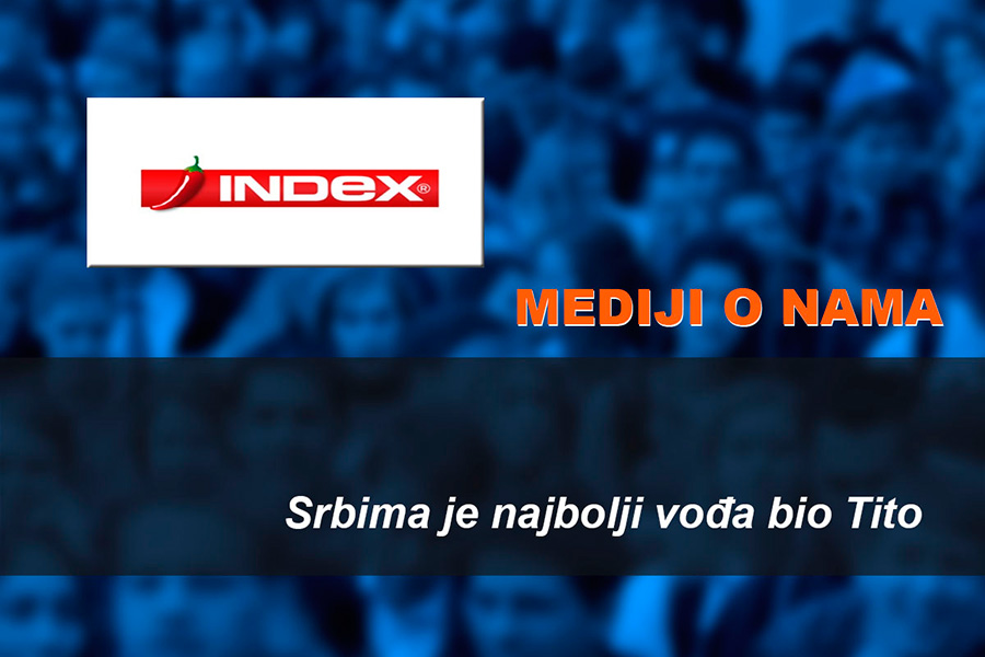 Tito najpopularniji lider u Srbiji